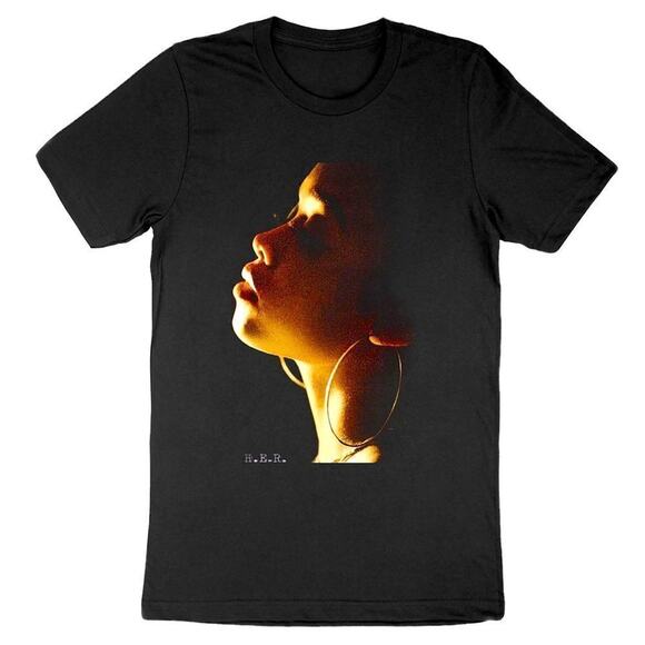 Goodie Two Sleeves H.E.R. “Damage” Album Black Tee, Size Large, New w/o Tag - Picture 1 of 3